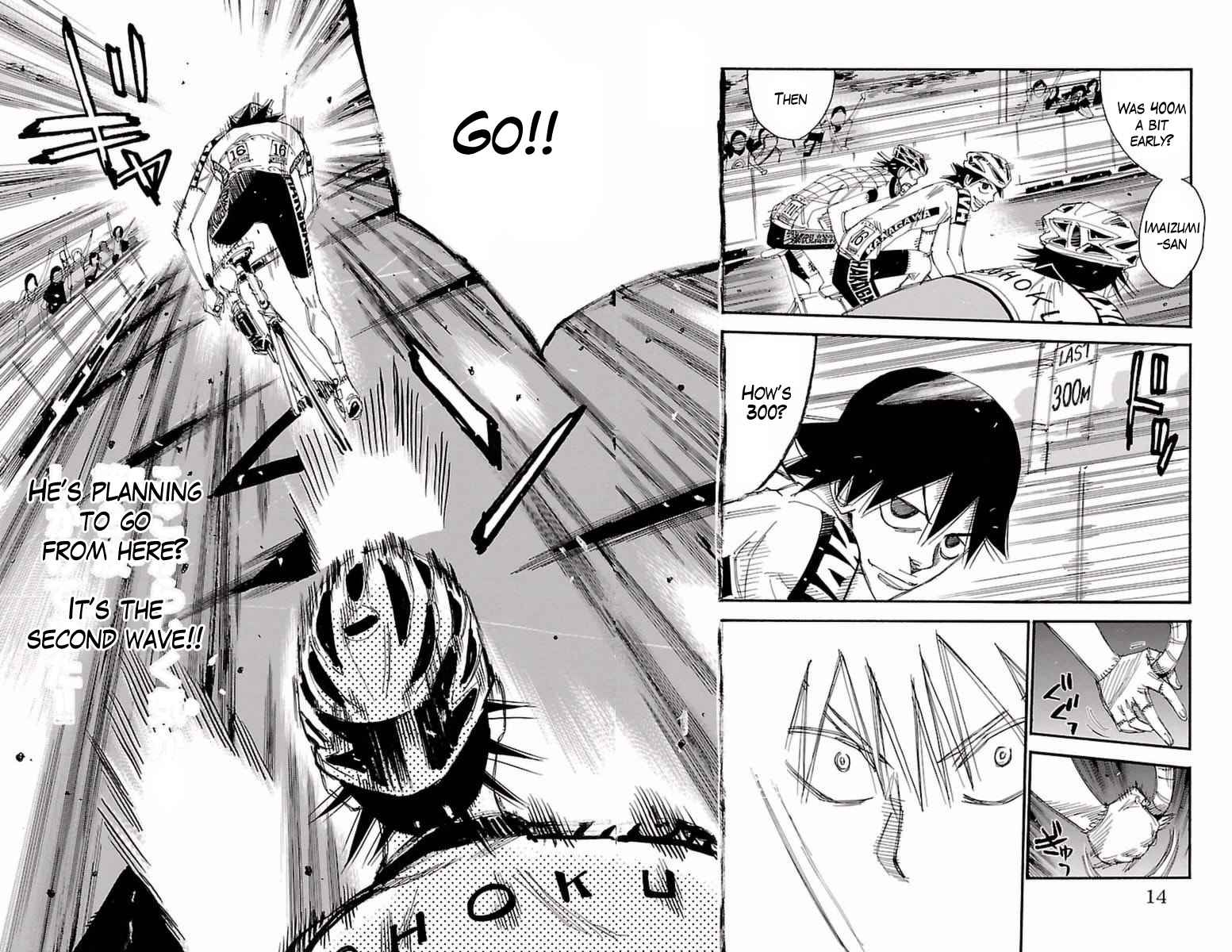 Yowamushi Pedal Chap 408 - Next Chap 409