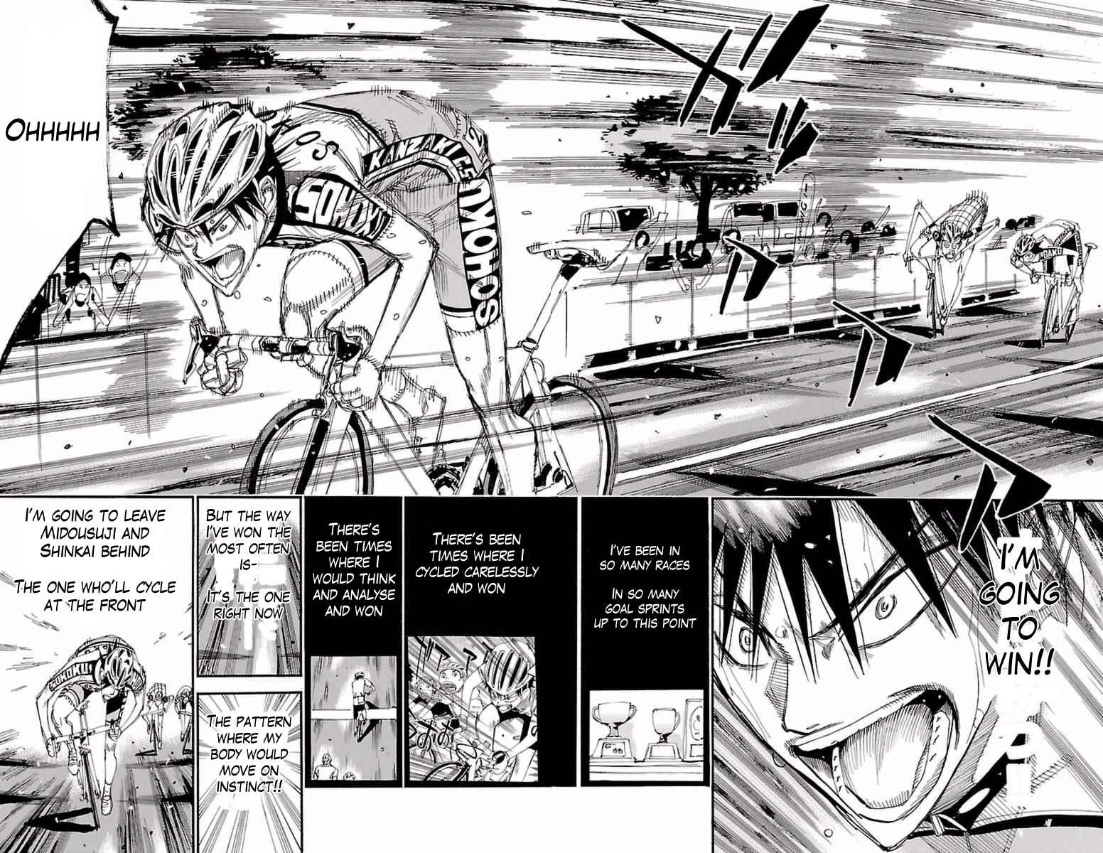 Yowamushi Pedal Chap 409 - Next Chap 410
