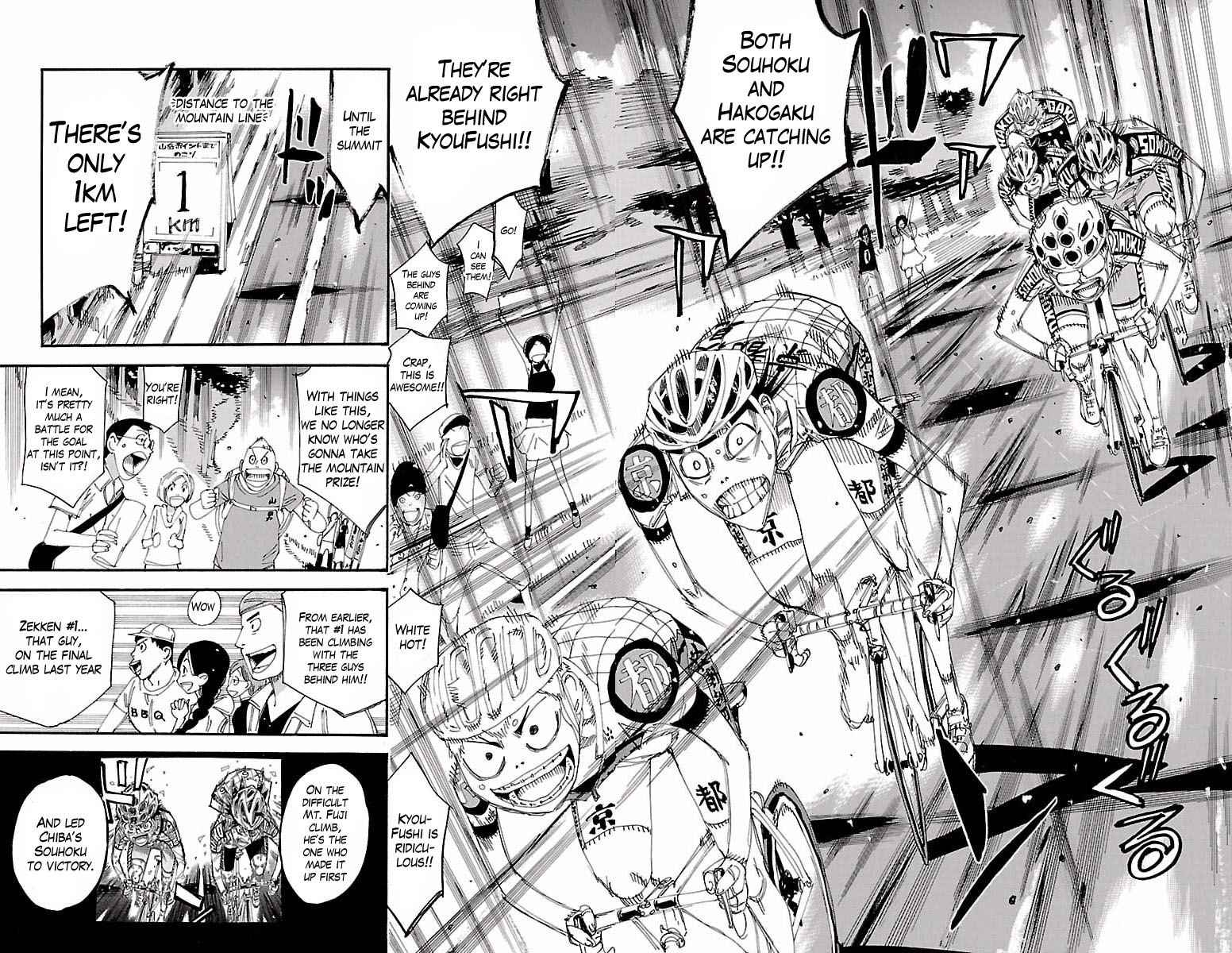 Yowamushi Pedal Chap 400 - Next Chap 401