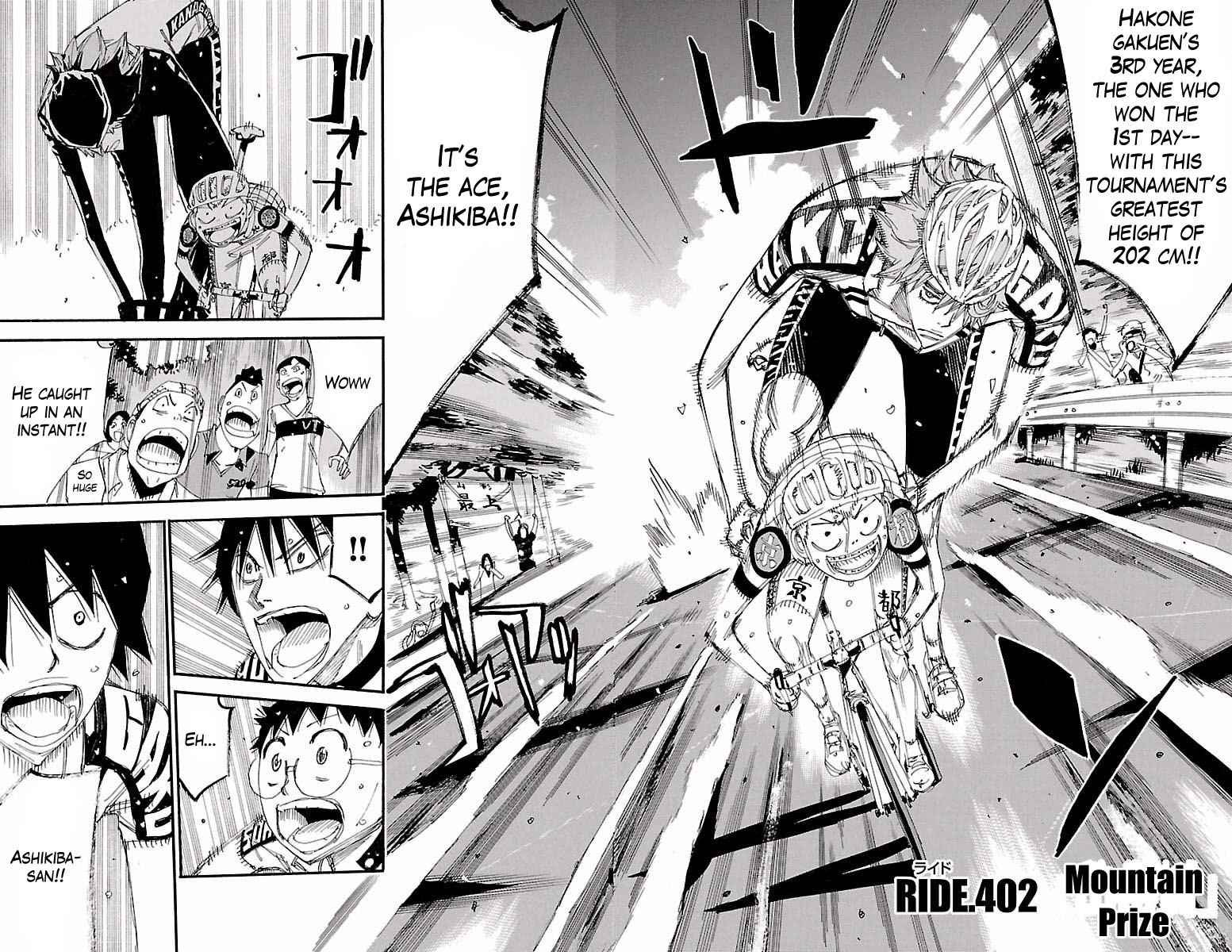 Yowamushi Pedal Chap 402 - Next Chap 403