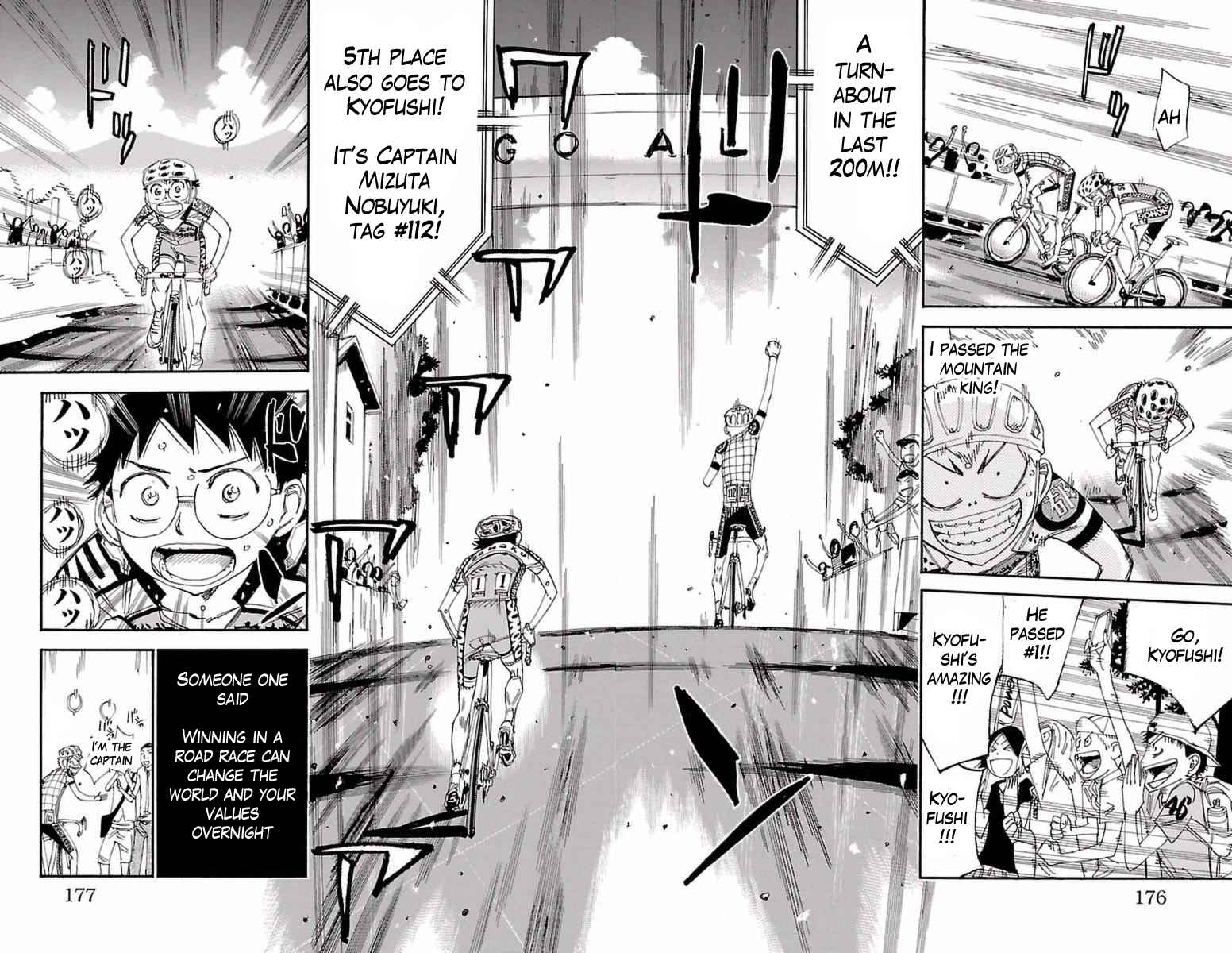 Yowamushi Pedal Chap 415 - Next Chap 416