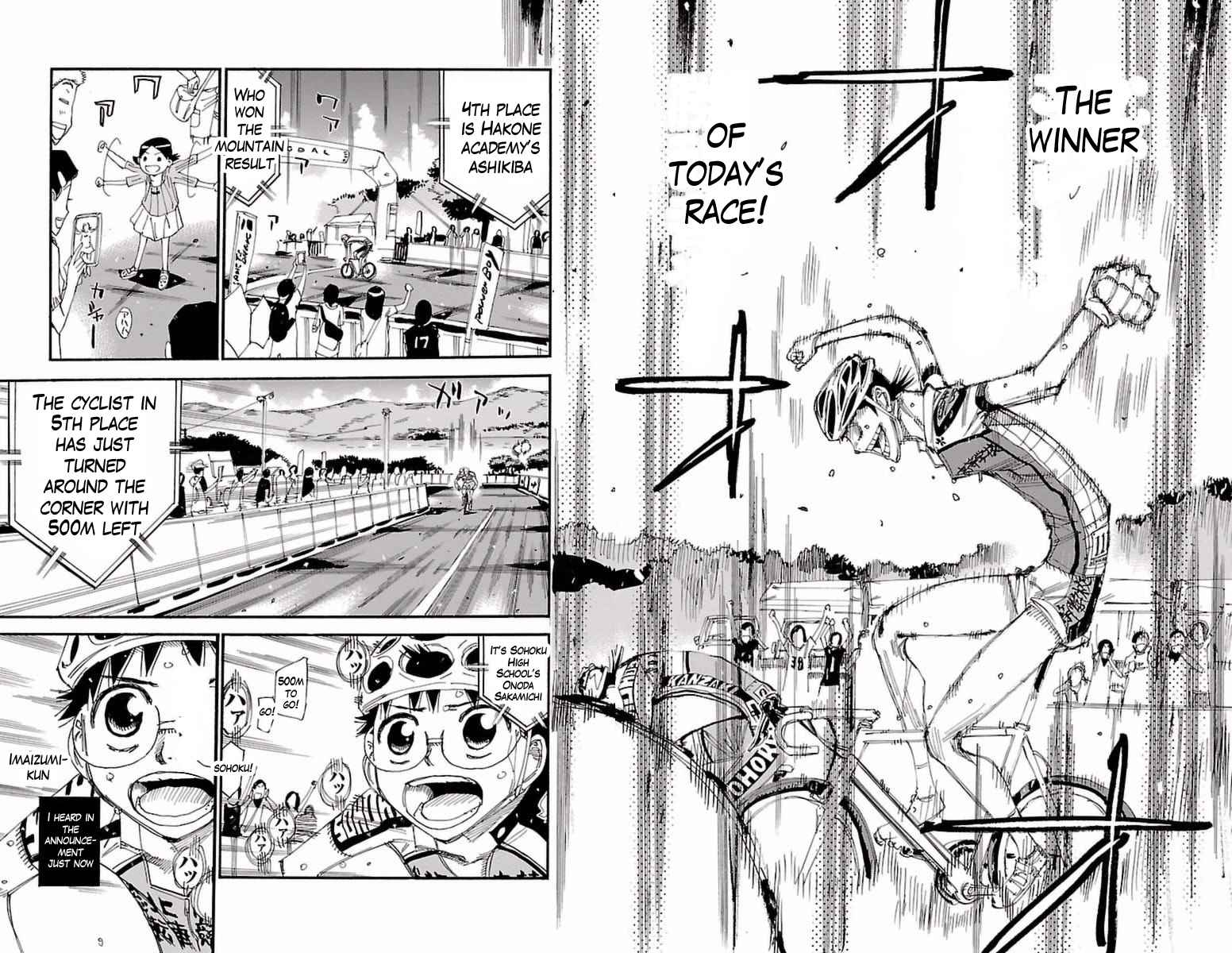 Yowamushi Pedal Chap 415 - Next Chap 416