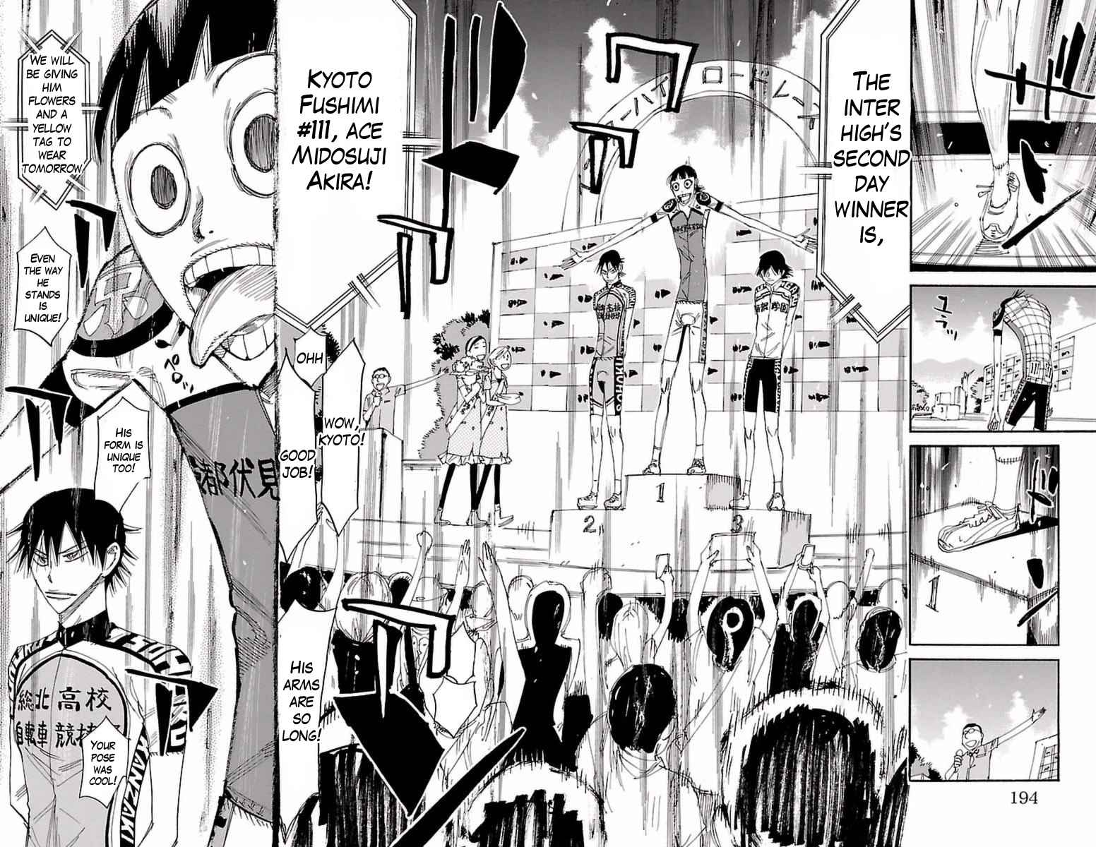 Yowamushi Pedal Chap 416 - Next Chap 417
