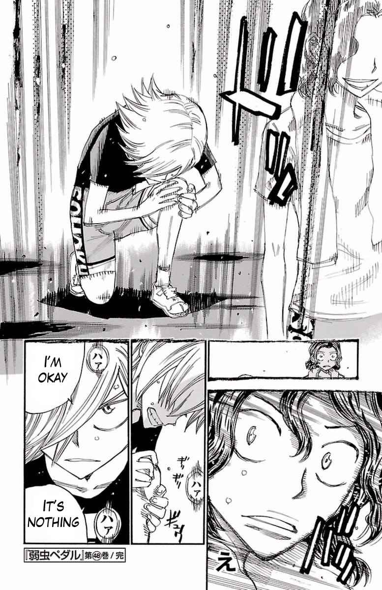Yowamushi Pedal Chap 416 - Next Chap 417