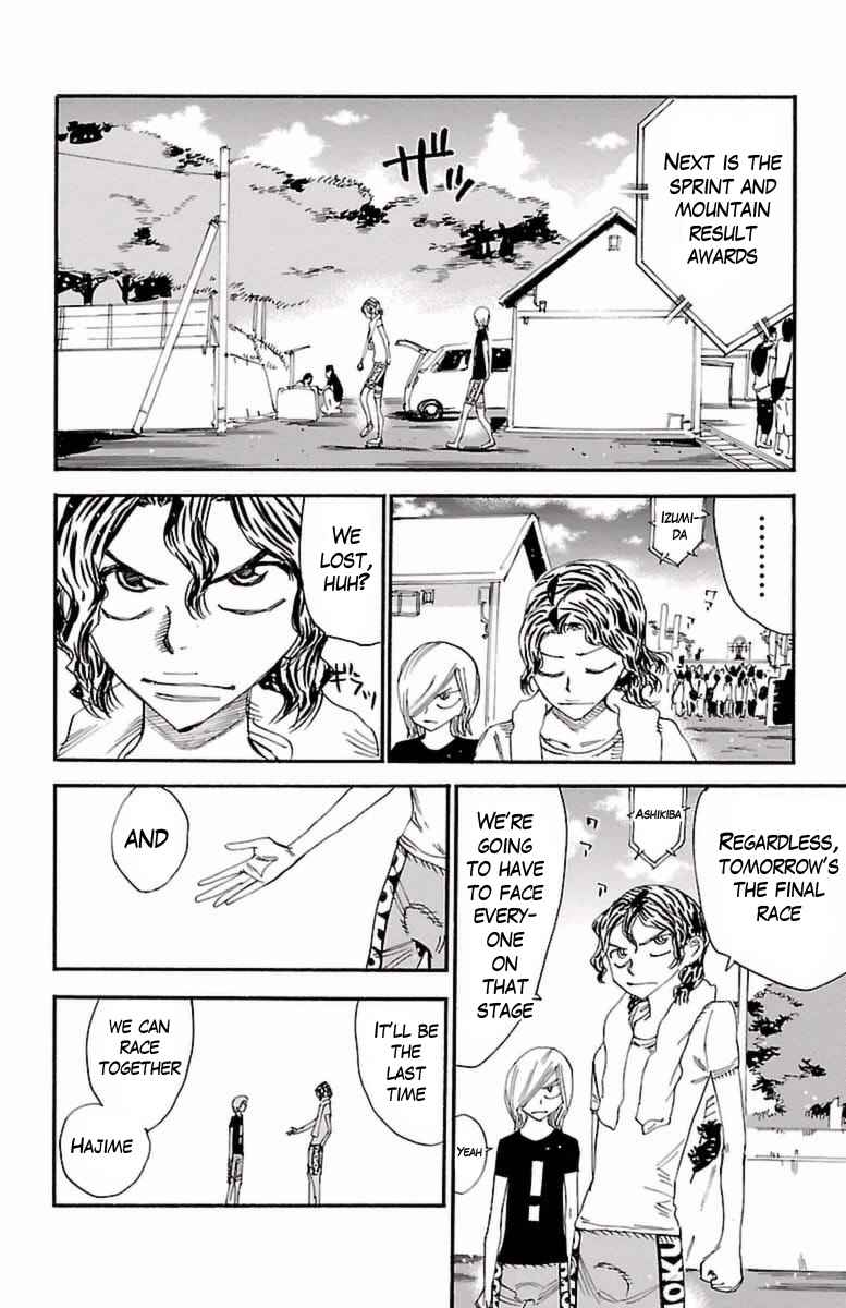Yowamushi Pedal Chap 416 - Next Chap 417