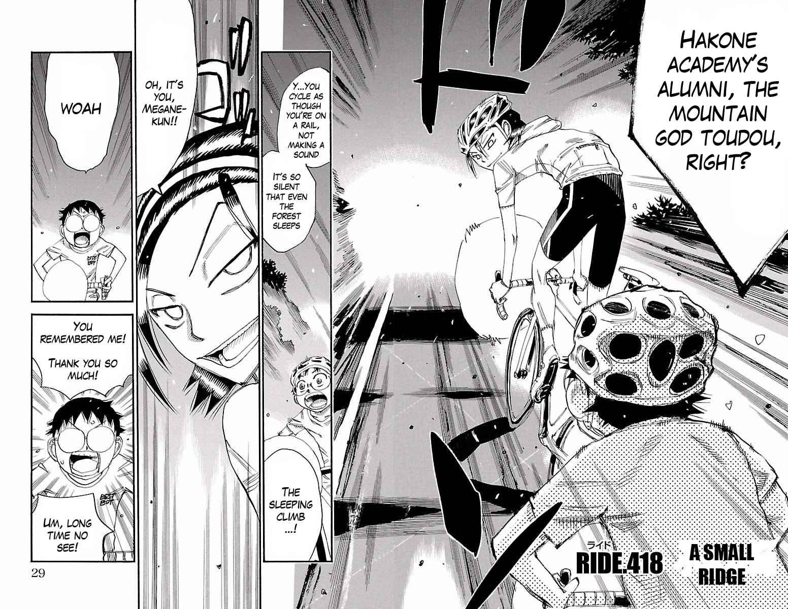 Yowamushi Pedal Chap 418 - Next Chap 419