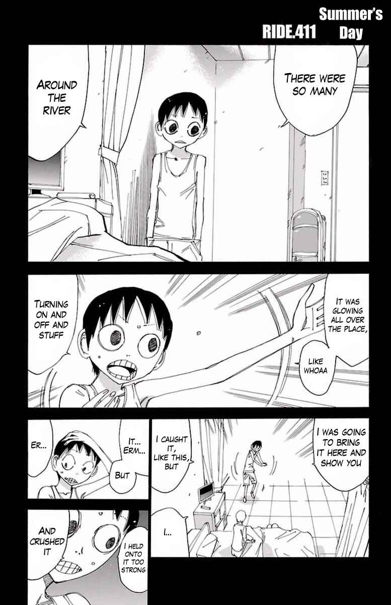 Yowamushi Pedal Chap 411 - Next Chap 412