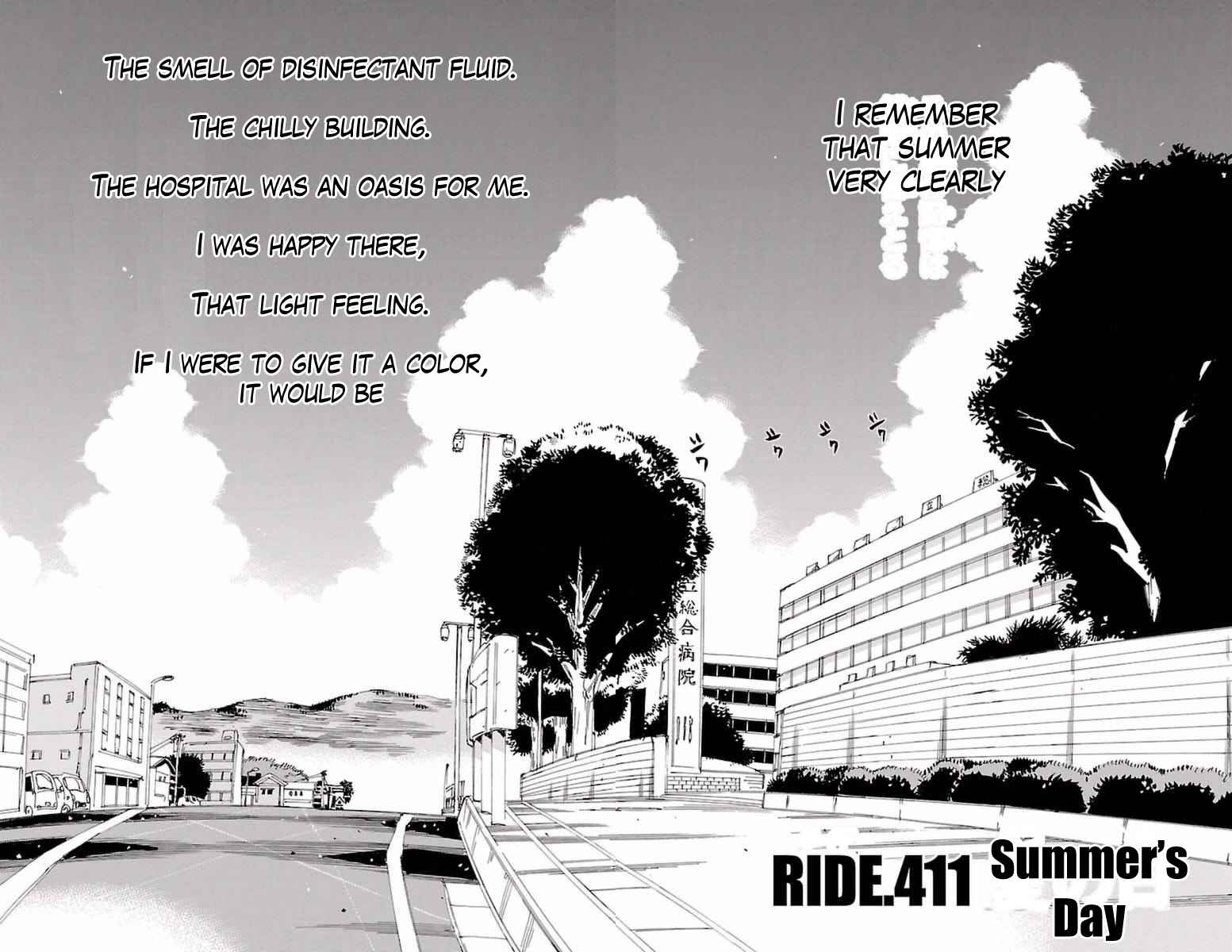 Yowamushi Pedal Chap 411 - Next Chap 412