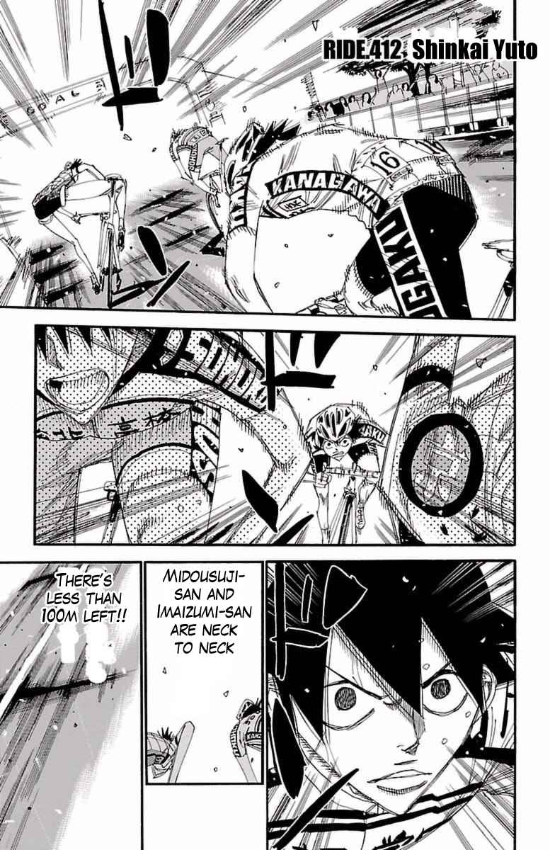 Yowamushi Pedal Chap 412 - Next Chap 413