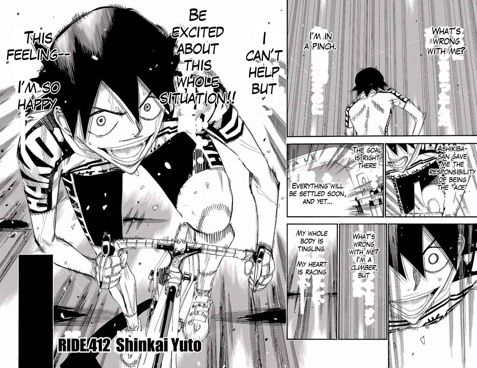 Yowamushi Pedal Chap 412 - Next Chap 413
