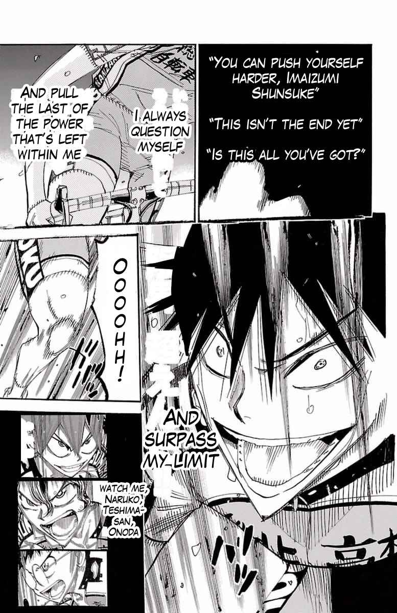 Yowamushi Pedal Chap 413 - Next Chap 414