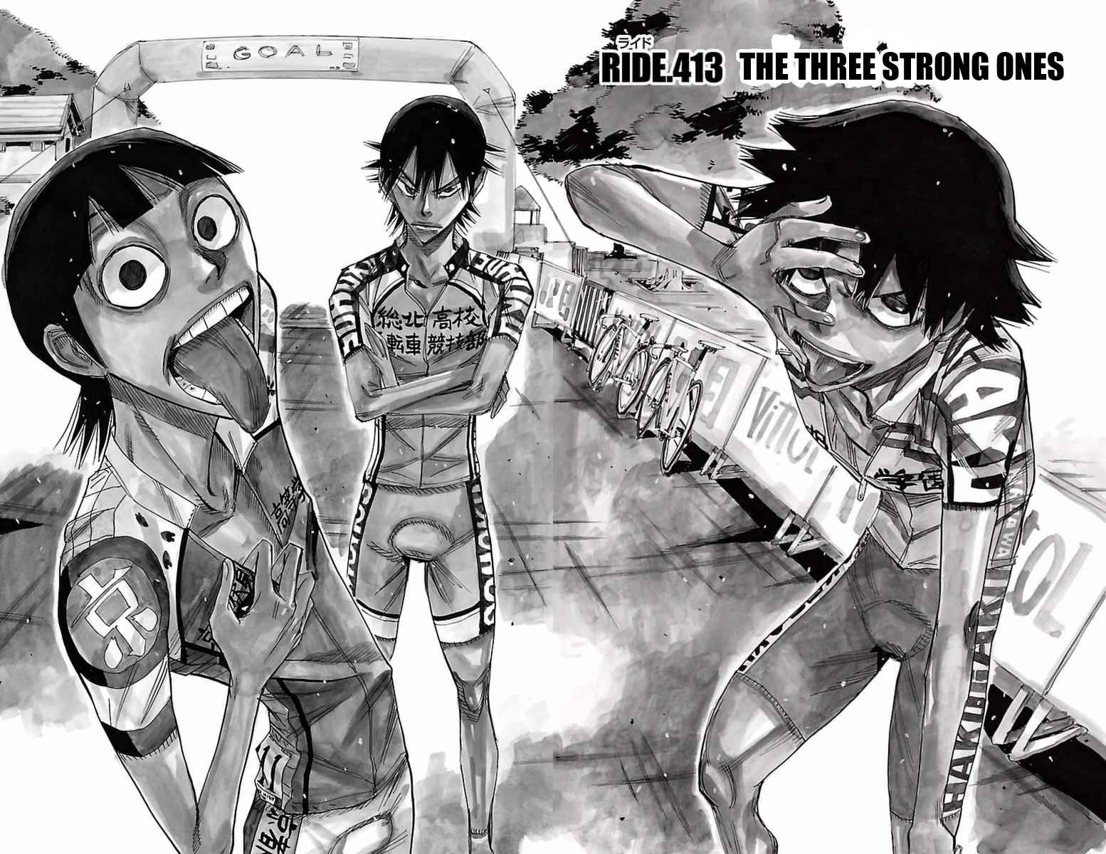 Yowamushi Pedal Chap 413 - Next Chap 414