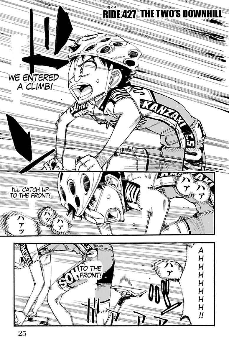 Yowamushi Pedal Chap 427 - Next Chap 428