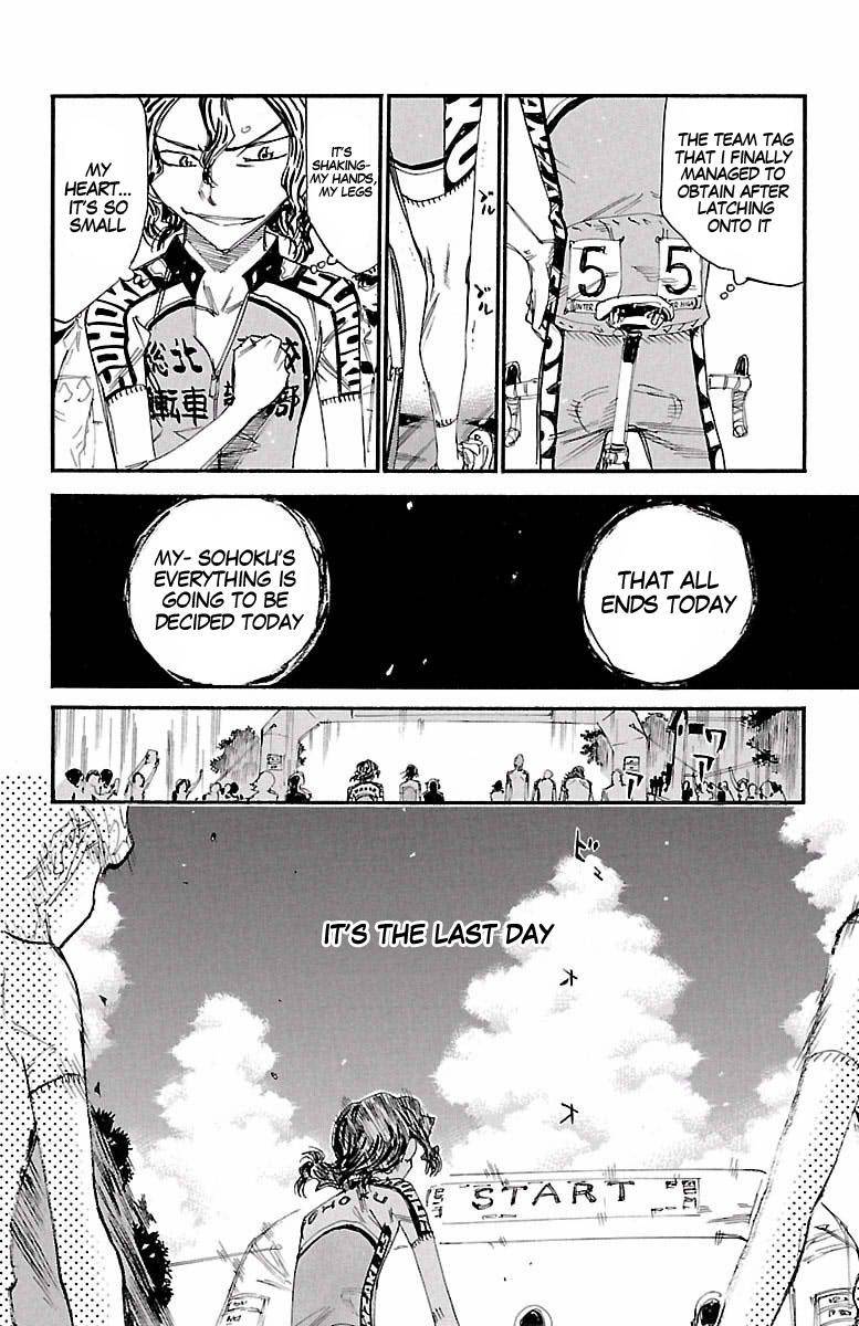 Yowamushi Pedal Chap 424 - Next Chap 425