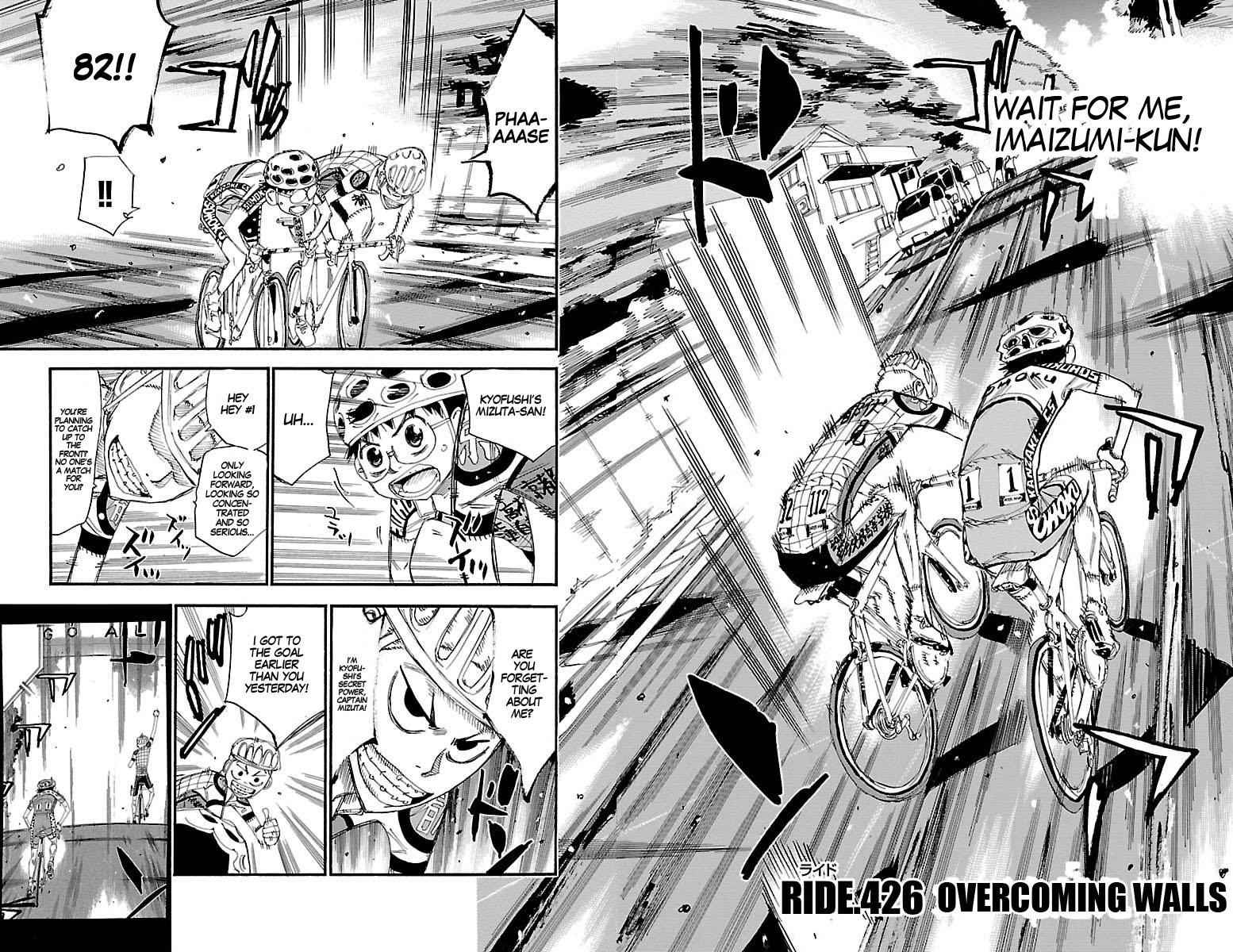 Yowamushi Pedal Chap 426 - Next Chap 427