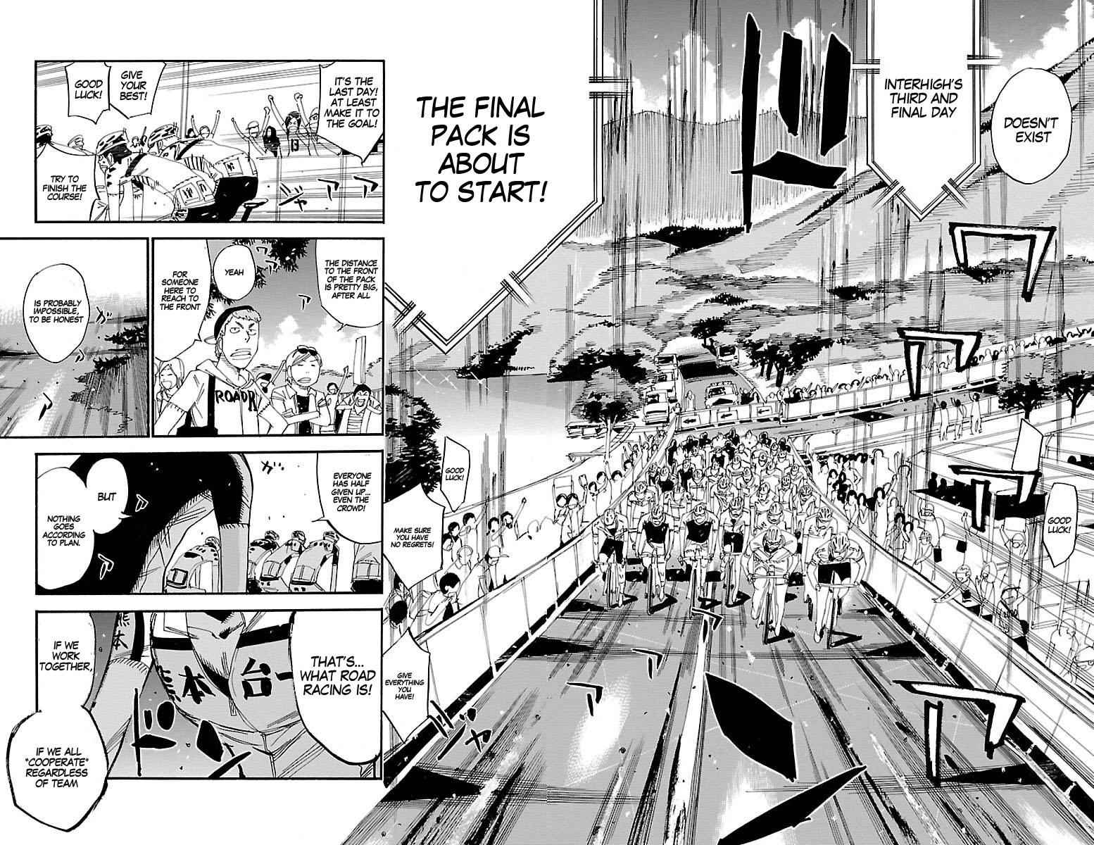 Yowamushi Pedal Chap 428 - Next Chap 429