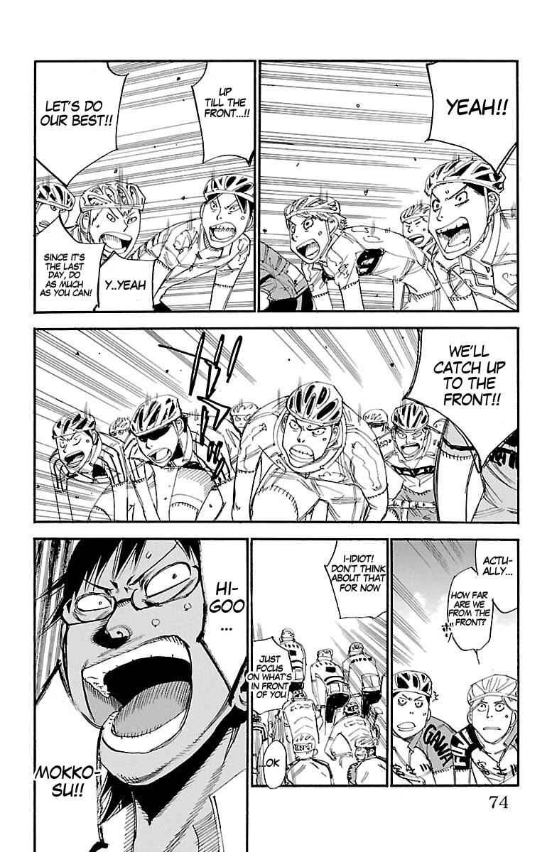 Yowamushi Pedal Chap 429 - Next Chap 430
