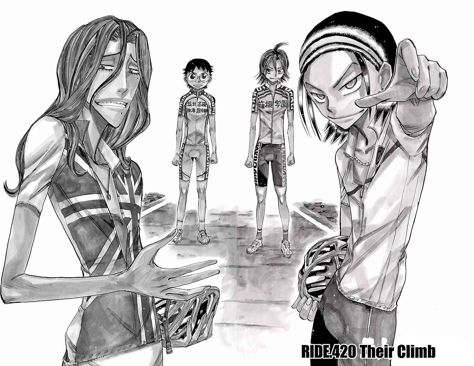 Yowamushi Pedal Chap 420 - Next Chap 421