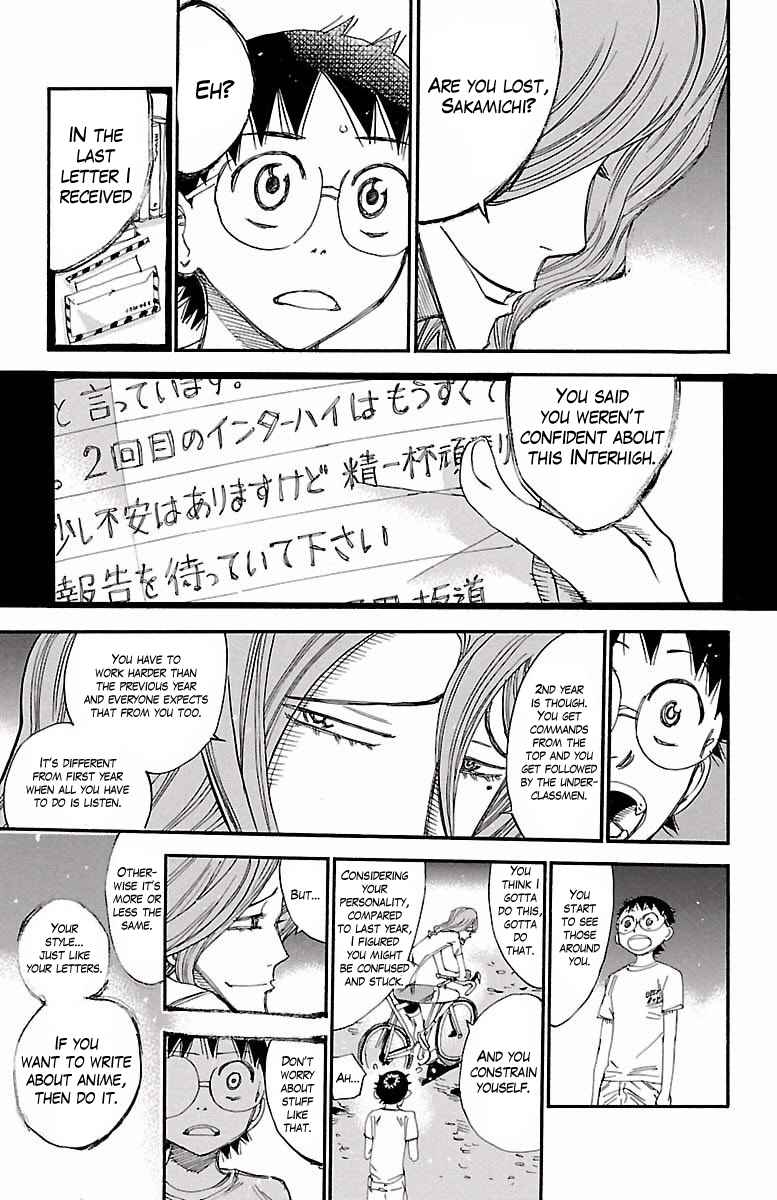 Yowamushi Pedal Chap 421 - Next Chap 422