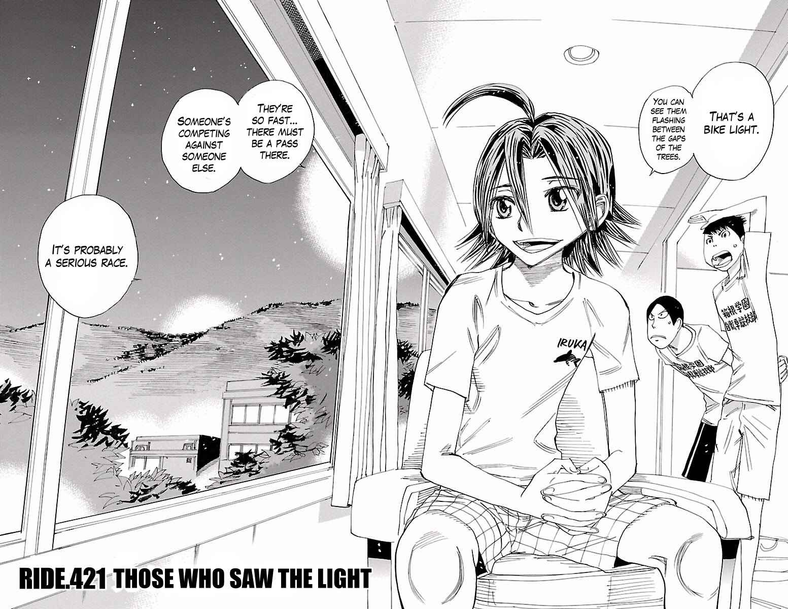 Yowamushi Pedal Chap 421 - Next Chap 422