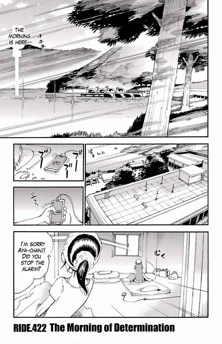 Yowamushi Pedal Chap 422 - Next Chap 423
