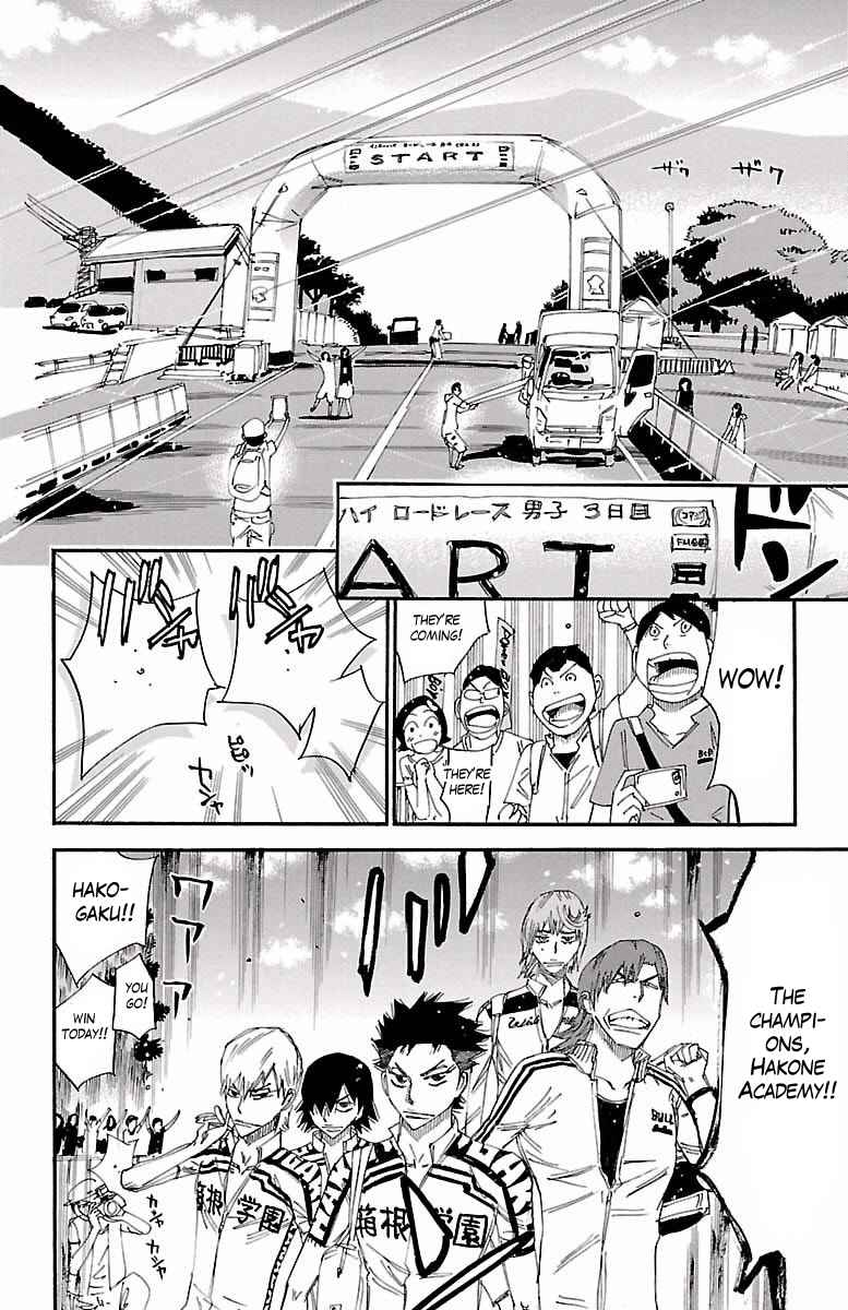 Yowamushi Pedal Chap 422 - Next Chap 423