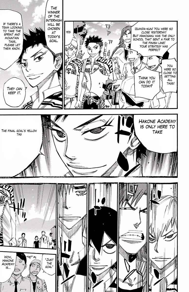 Yowamushi Pedal Chap 422 - Next Chap 423