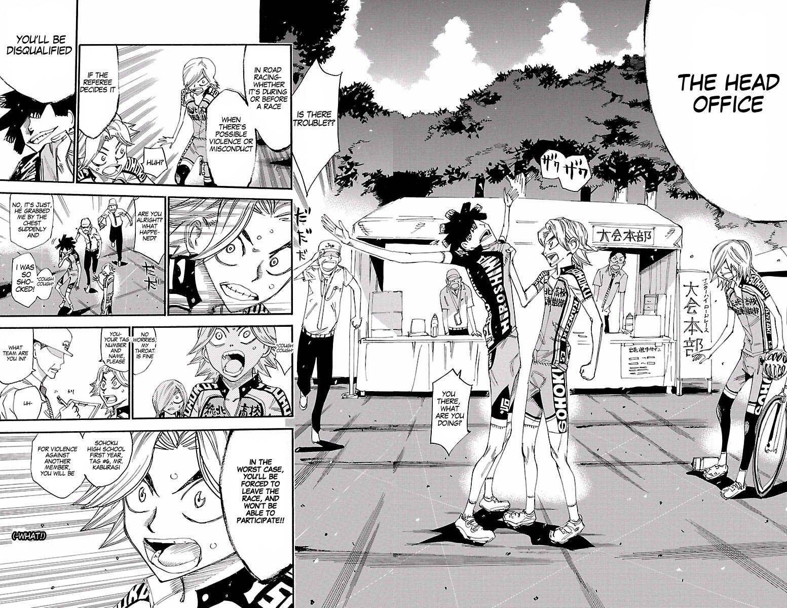 Yowamushi Pedal Chap 423 - Next Chap 424