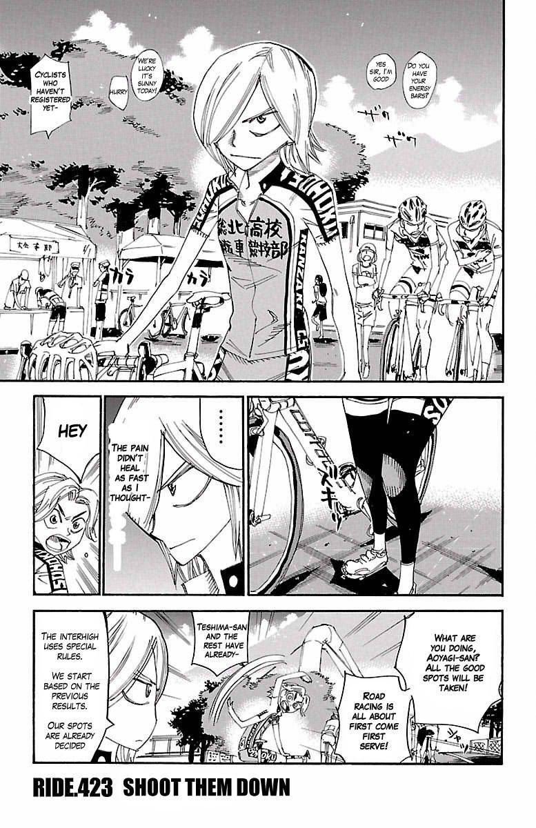 Yowamushi Pedal Chap 423 - Next Chap 424