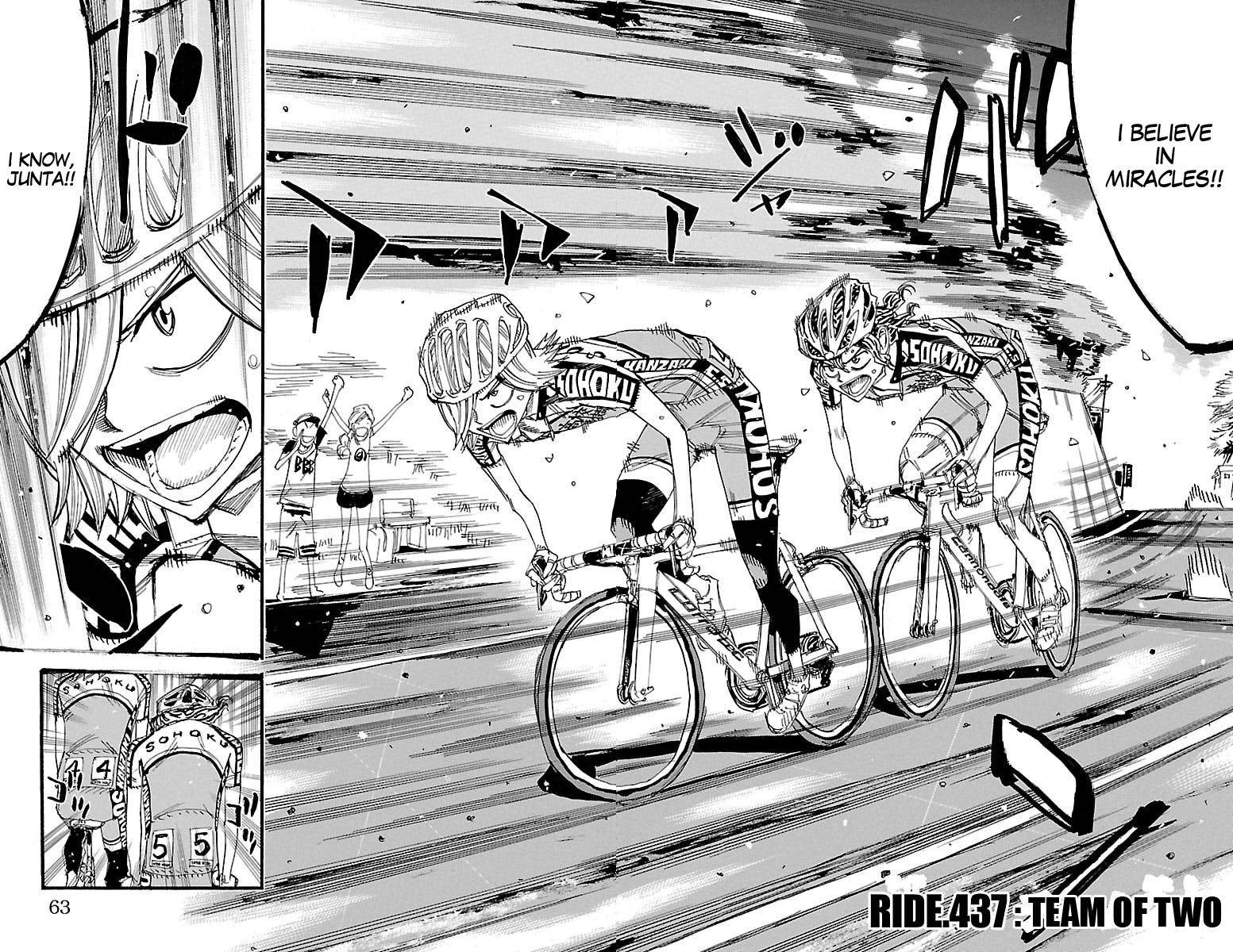 Yowamushi Pedal Chap 437 - Next Chap 438