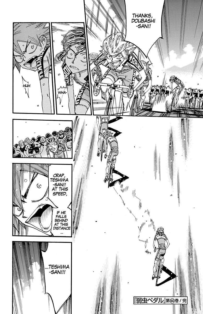 Yowamushi Pedal Chap 434 - Next Chap 435