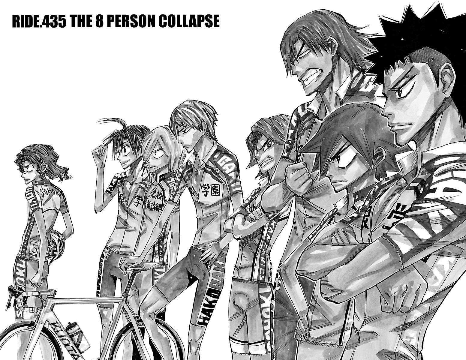 Yowamushi Pedal Chap 435 - Next Chap 436