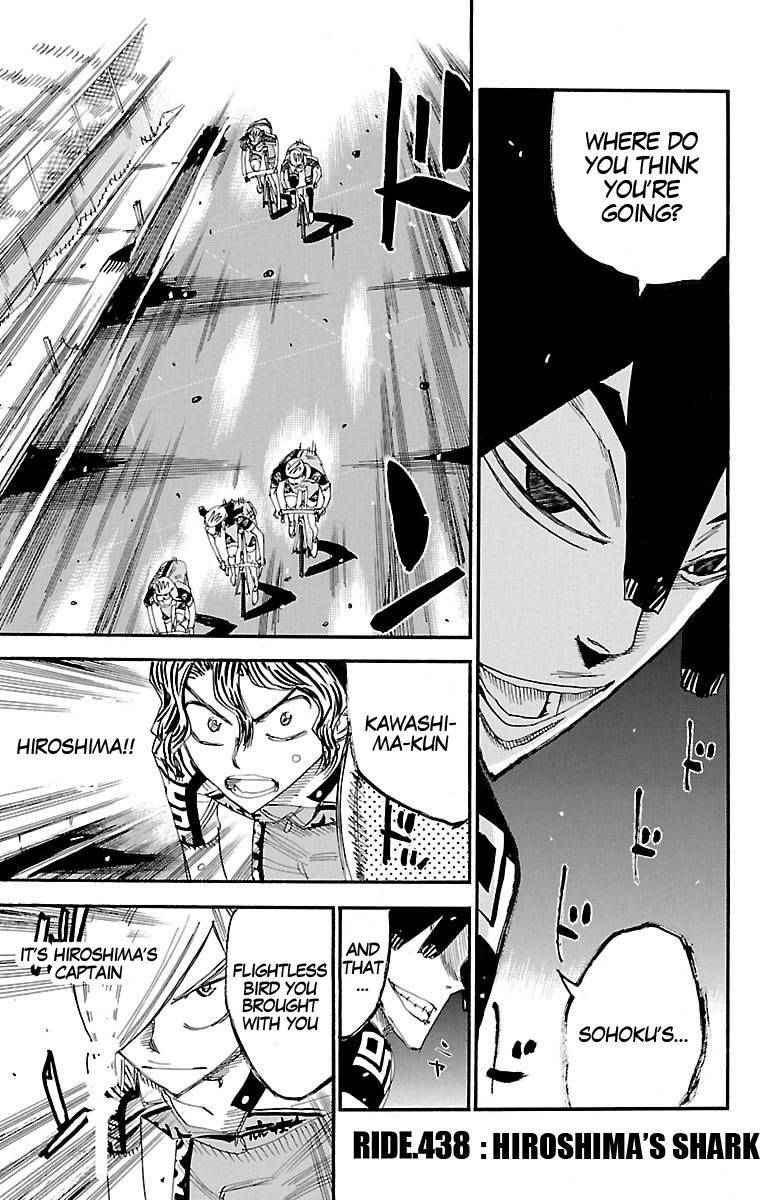 Yowamushi Pedal Chap 438 - Next Chap 439