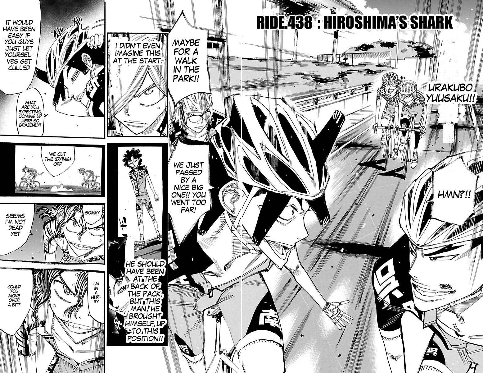 Yowamushi Pedal Chap 438 - Next Chap 439