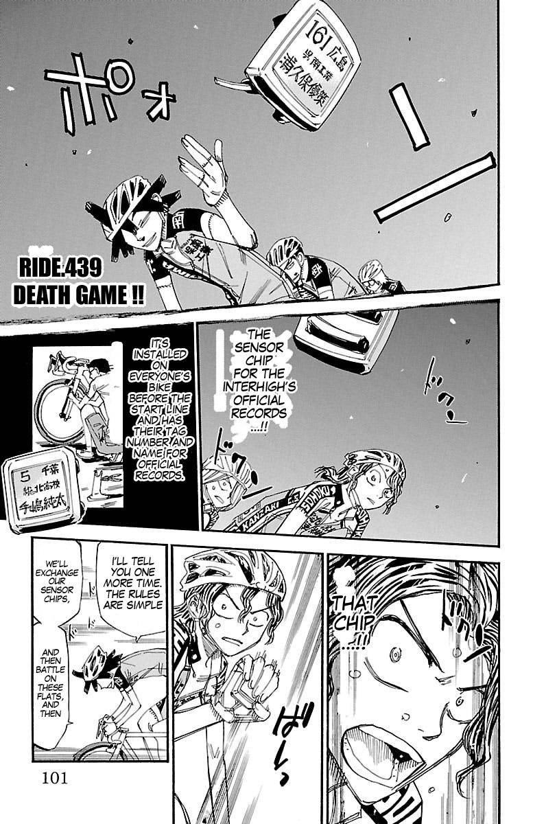 Yowamushi Pedal Chap 439 - Next Chap 440