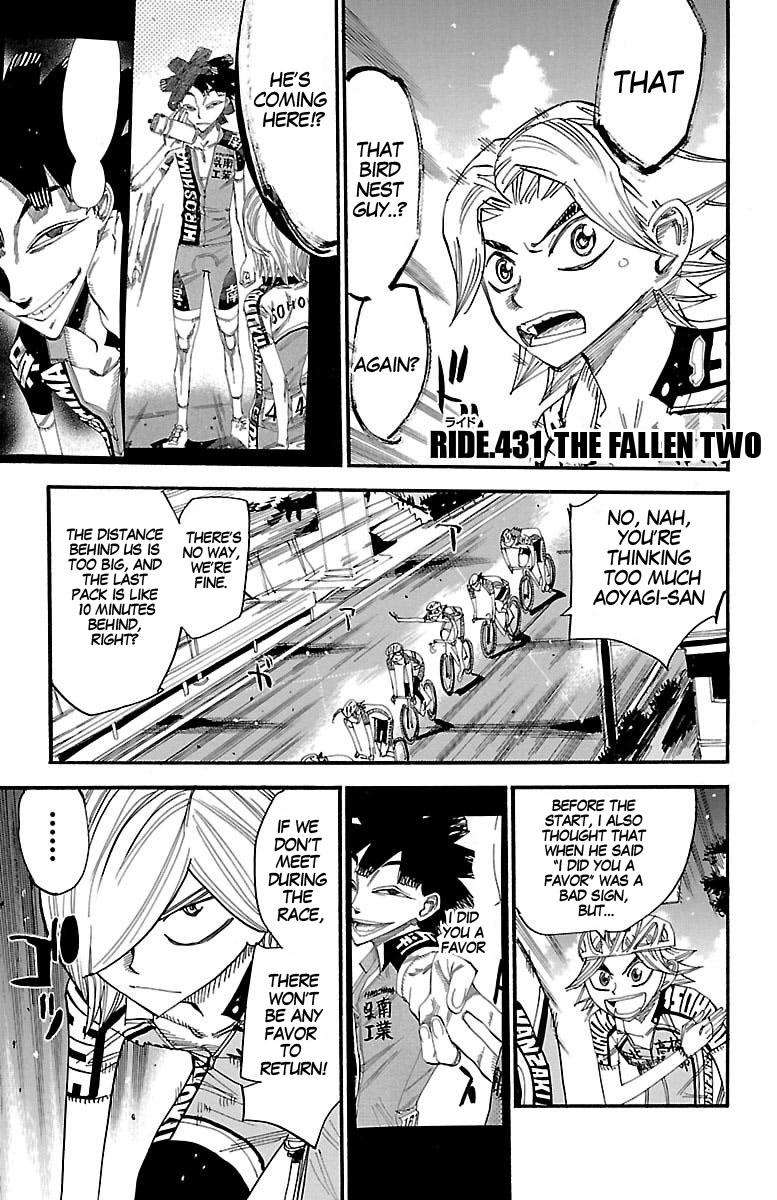Yowamushi Pedal Chap 431 - Next Chap 432