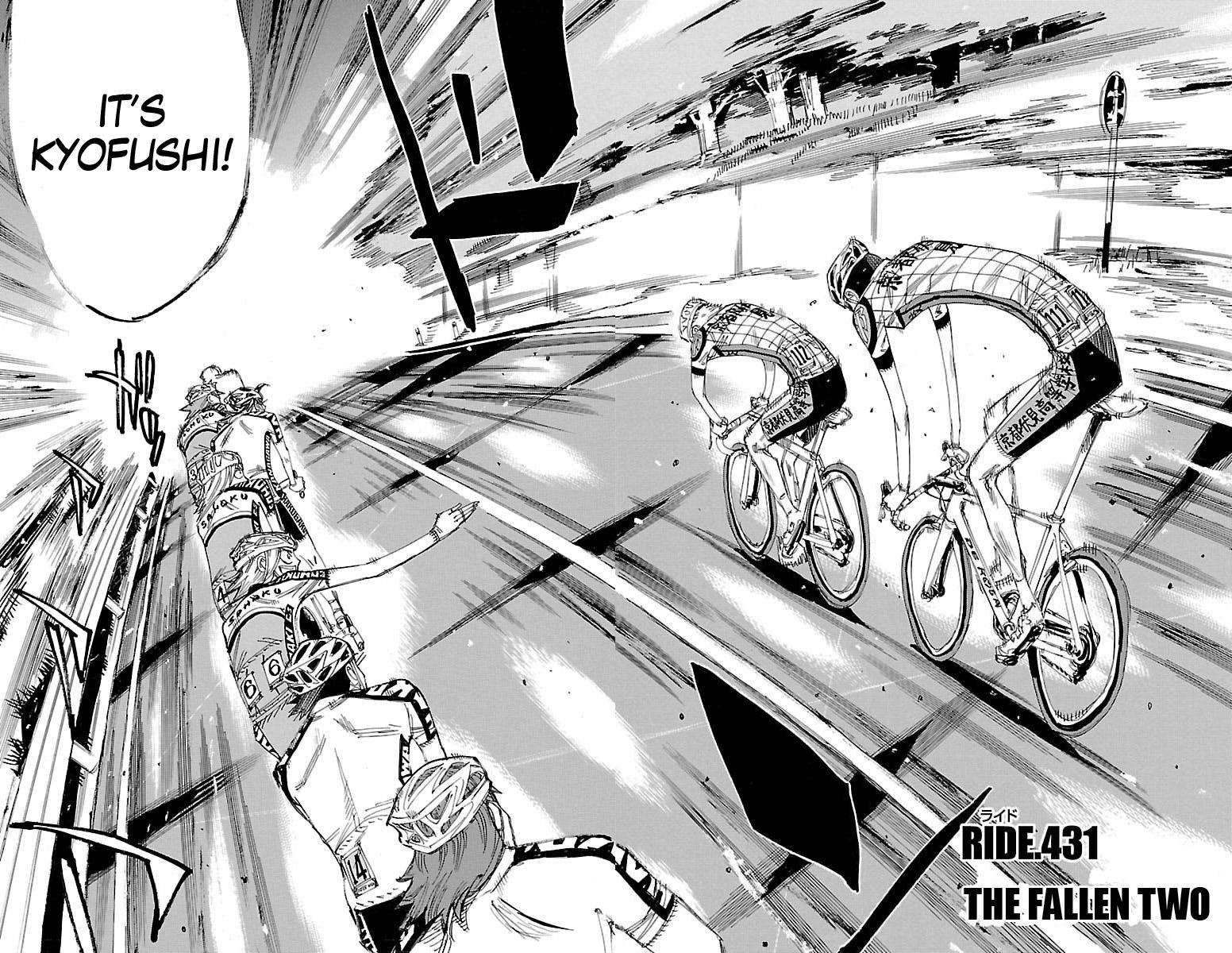 Yowamushi Pedal Chap 431 - Next Chap 432
