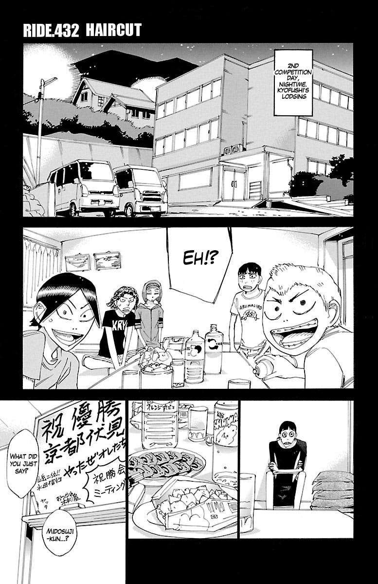 Yowamushi Pedal Chap 432 - Next Chap 433
