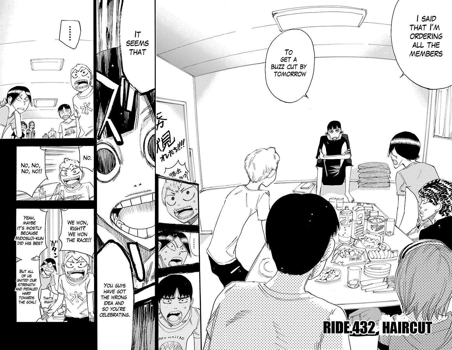 Yowamushi Pedal Chap 432 - Next Chap 433