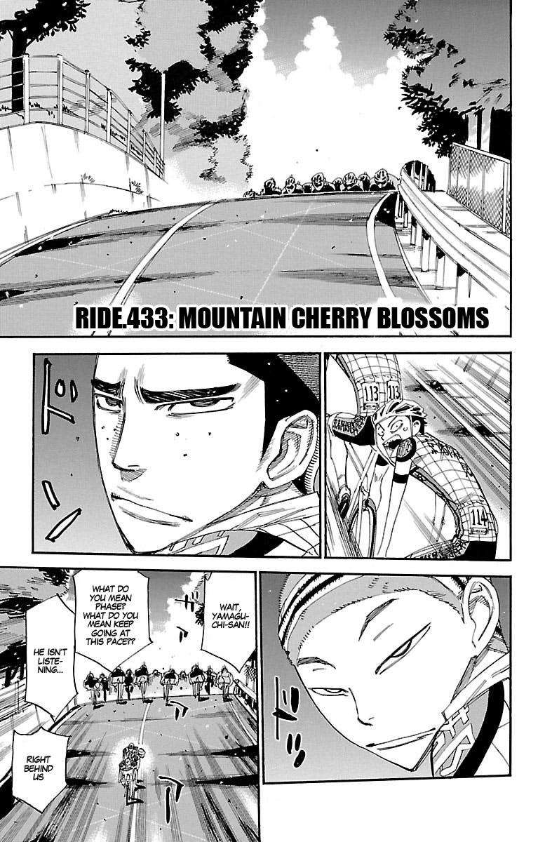 Yowamushi Pedal Chap 433 - Next Chap 434
