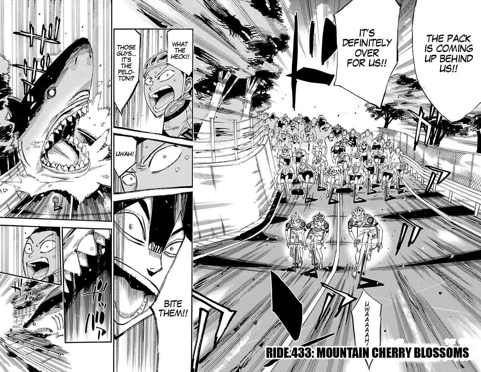 Yowamushi Pedal Chap 433 - Next Chap 434