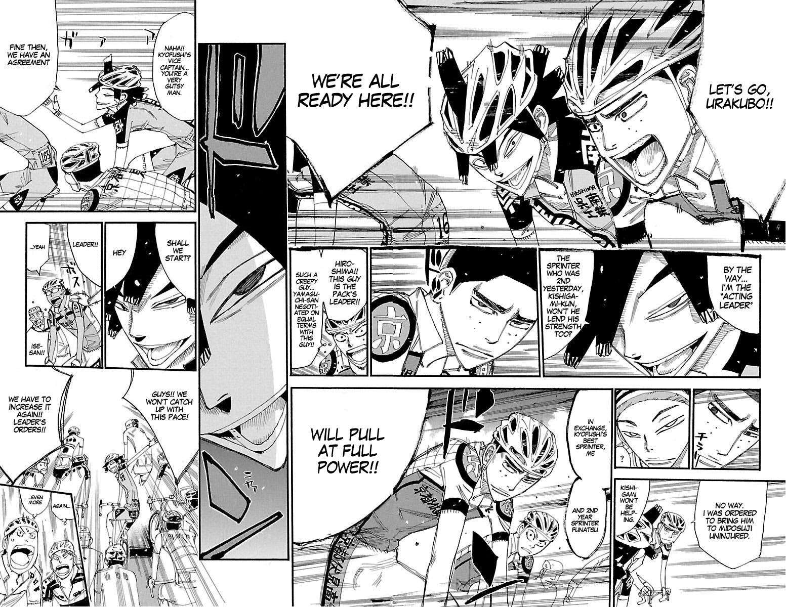 Yowamushi Pedal Chap 433 - Next Chap 434