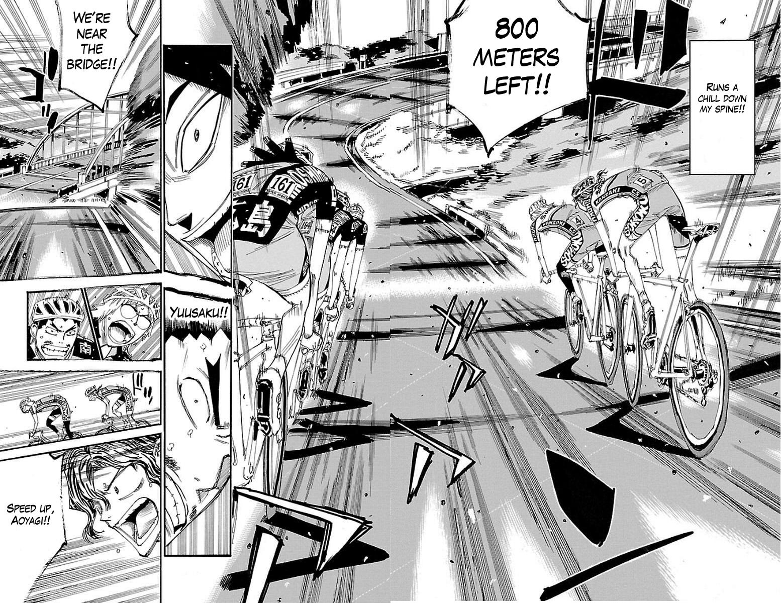Yowamushi Pedal Chap 444 - Next Chap 445