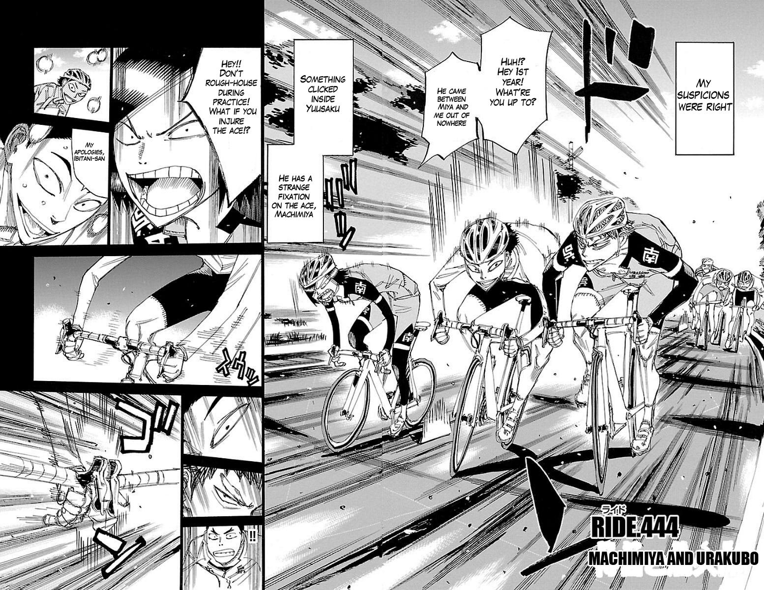 Yowamushi Pedal Chap 444 - Next Chap 445
