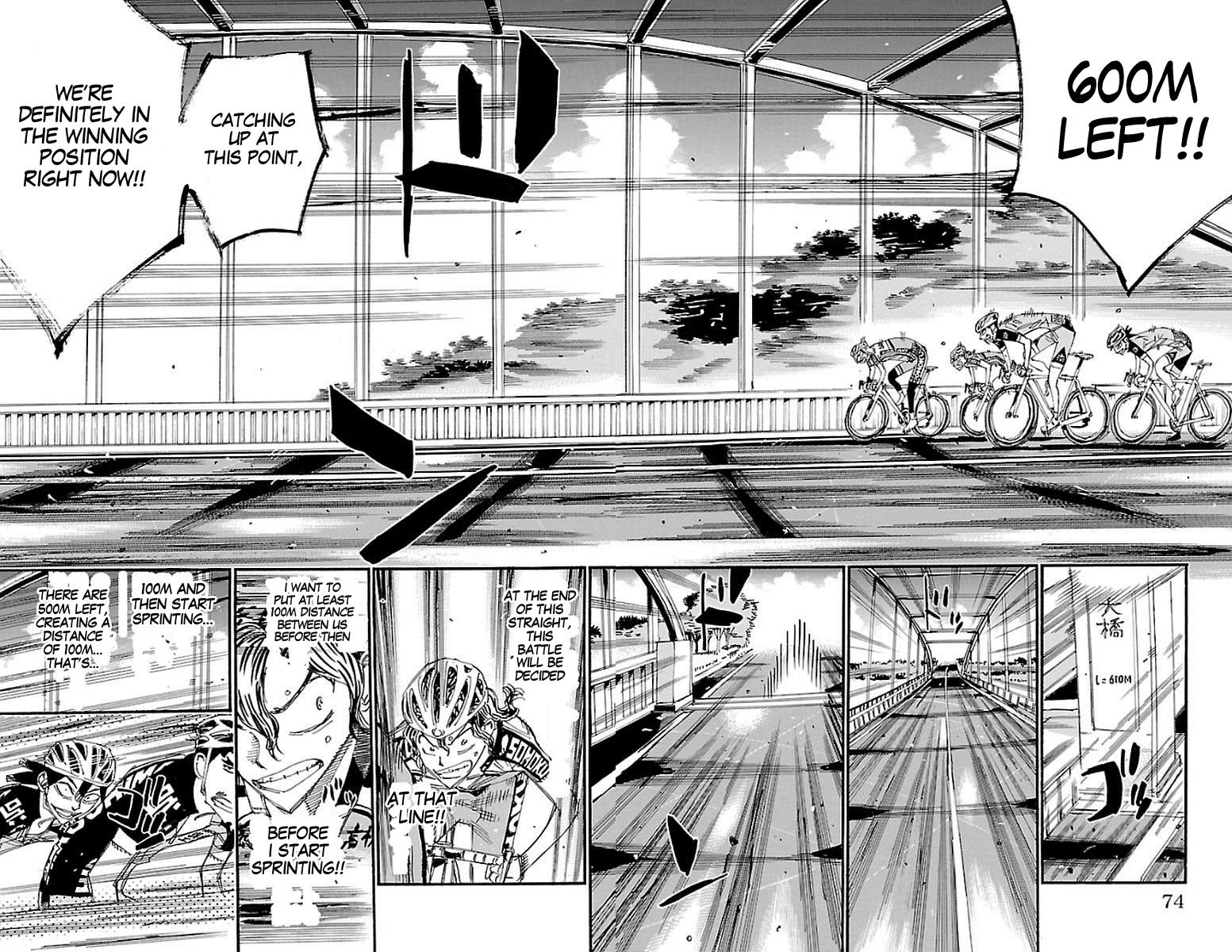Yowamushi Pedal Chap 445 - Next Chap 446