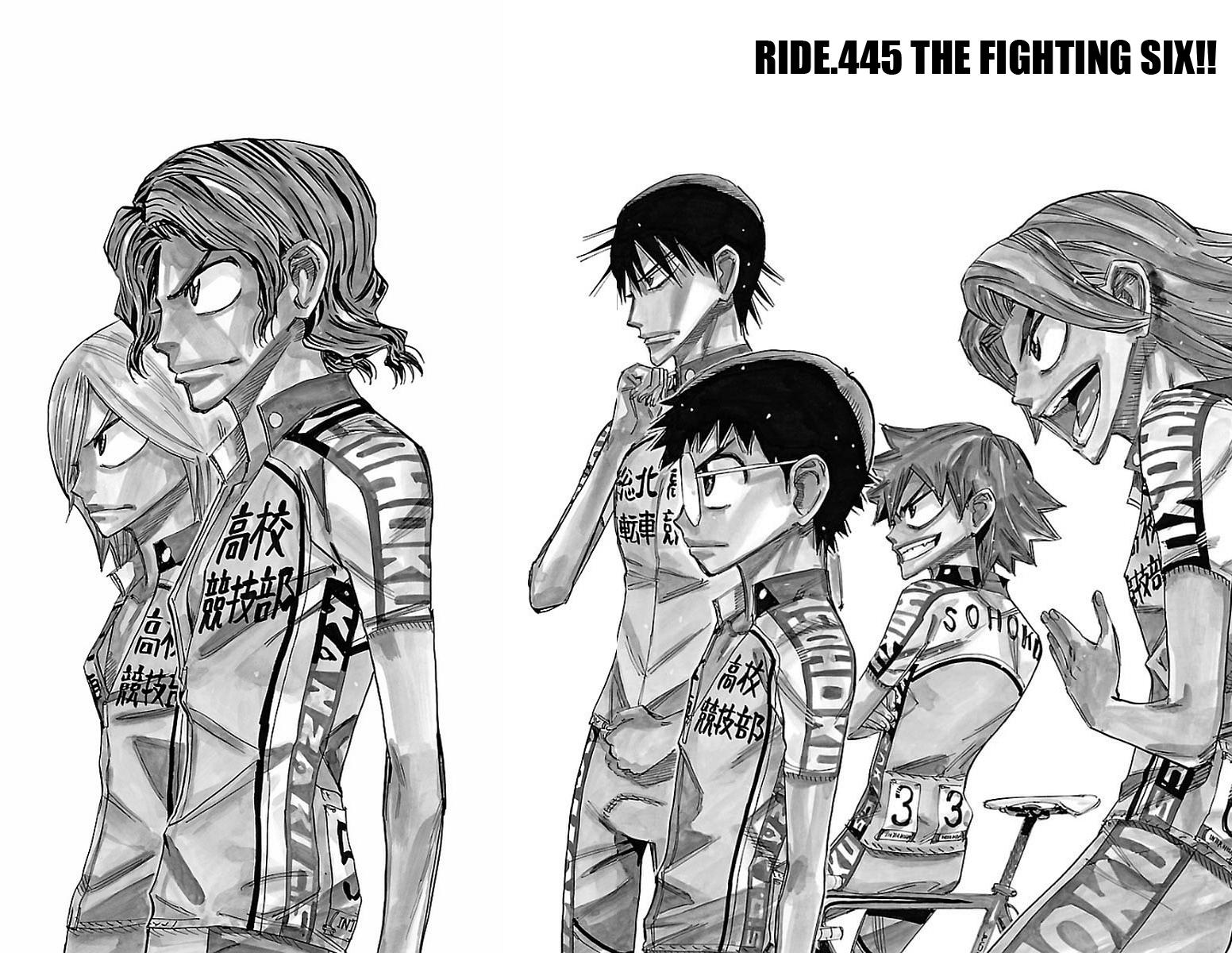 Yowamushi Pedal Chap 445 - Next Chap 446