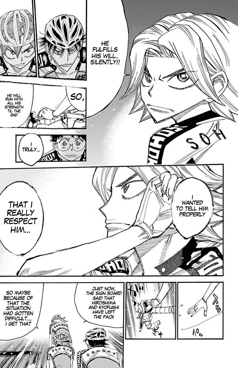 Yowamushi Pedal Chap 445 - Next Chap 446