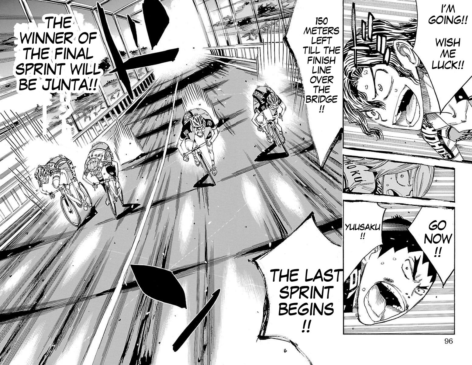Yowamushi Pedal Chap 446 - Next Chap 447