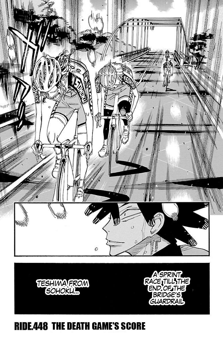 Yowamushi Pedal Chap 448 - Next Chap 449