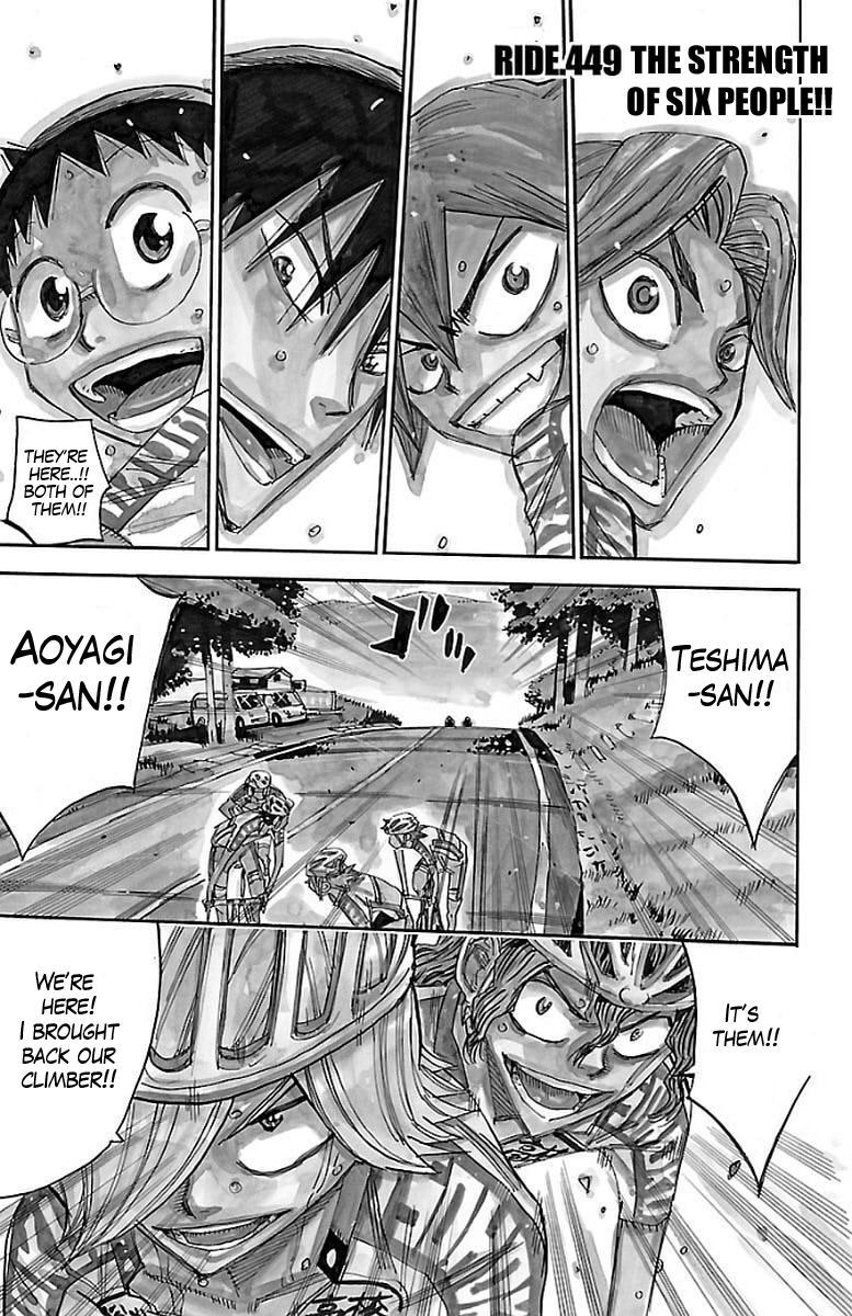 Yowamushi Pedal Chap 449 - Next Chap 450